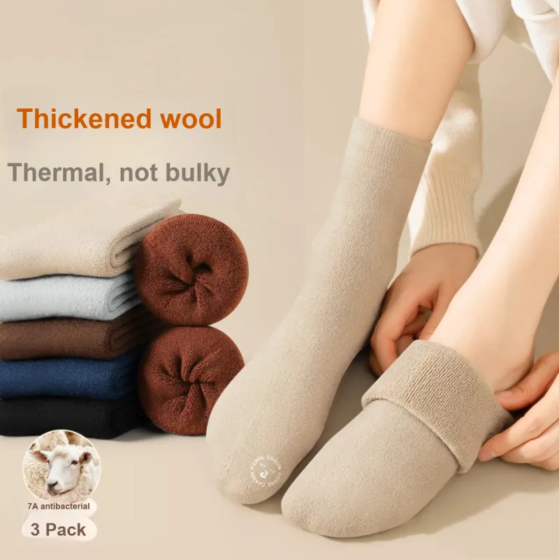 PIERRE CARDIN Mid Calf Socks Women's 3 Pack With Box Included-1