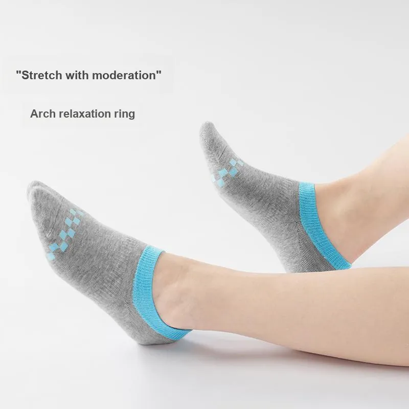 Mast Point Invisible No Show Socks Spring, Summer And Autumn Women's 6 Pack Multicolor-4