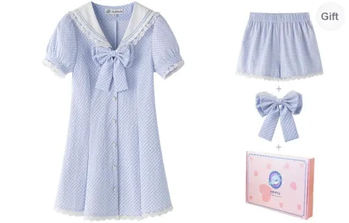 Tokyo Season Short Sleeved Dresses Women's Gift Box Set Image Color