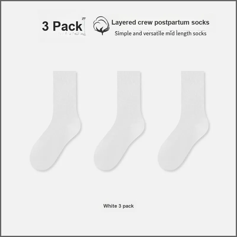 KJ Mid Calf Socks Unisex Combo Set-17