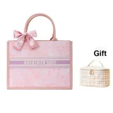 Pink Tubas+Chanel-Inspired Makeup Bag