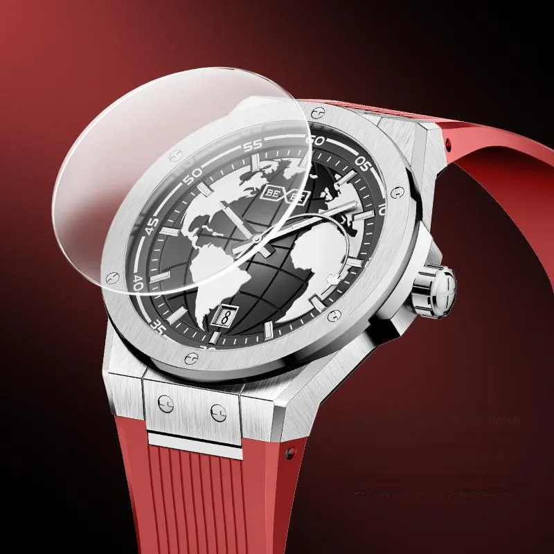 BEXEI J 20 Collection Automatic Mechanical Movement Watch Men's Watches Black Dial-21
