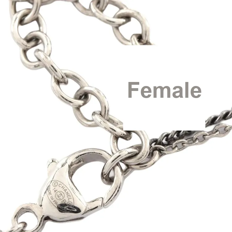 CHANEL 1986 1988 Cc Chain Necklace-2