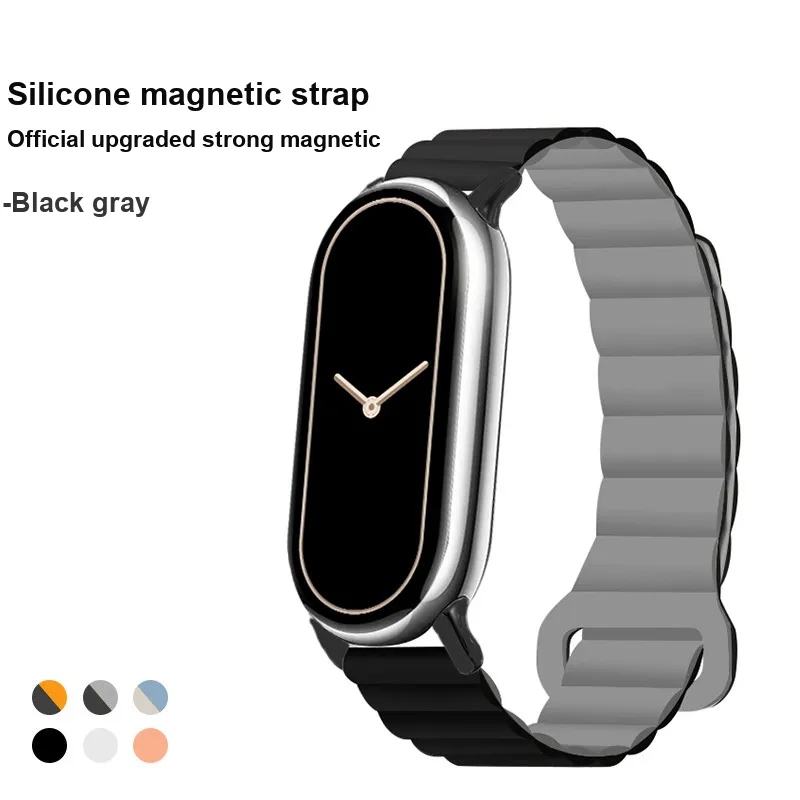 IKYOU Watch Band Xiaomi Compatibility Silicone Material-7