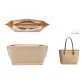 Beige Zippers Liner[Anti-Drop]