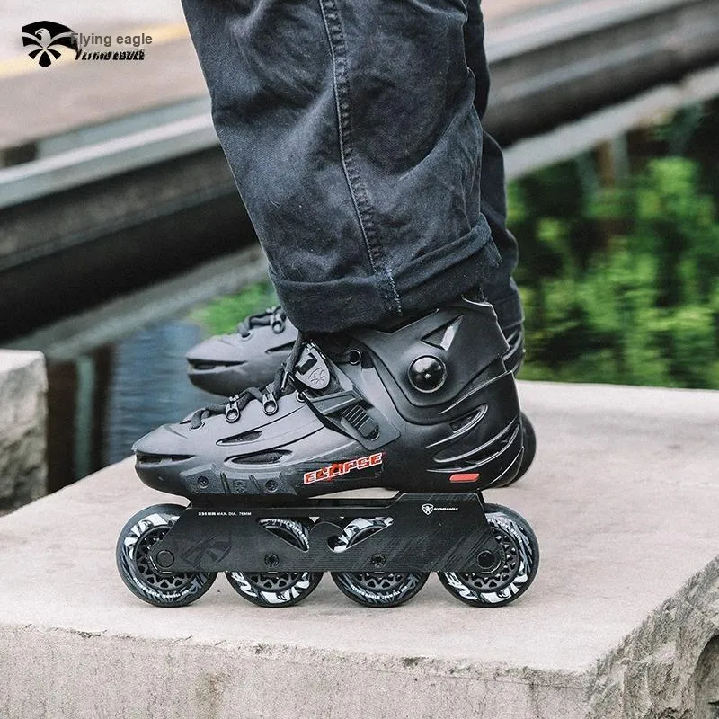 FLYING EAGLE Inline Skates Unisex Black-7