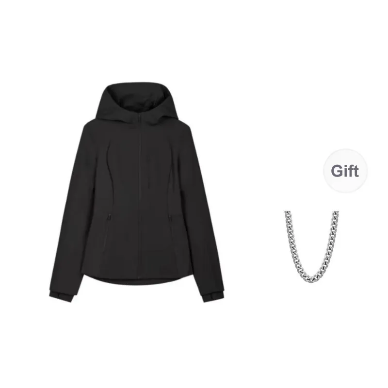 Lululemon Cross Chill Jackets Coats Women's Black-0