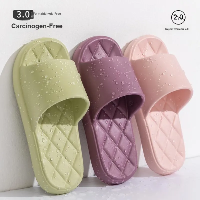 LUNNIFEIYA EVA Slippers Summer Home Use Platform Bathing Slip Resistant Indoor Home Quiet Slippers Shoes-7