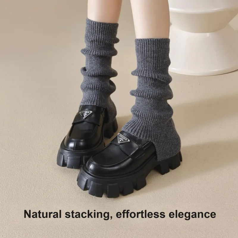 Temooues Mid Calf Socks Women's Combo Set-1