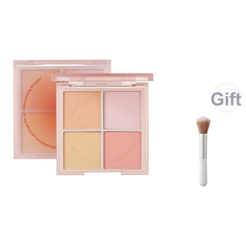 Xixi Chasing 4 цвета Румяна Easy to Смесь Non Cakey Бесплатно Щетка