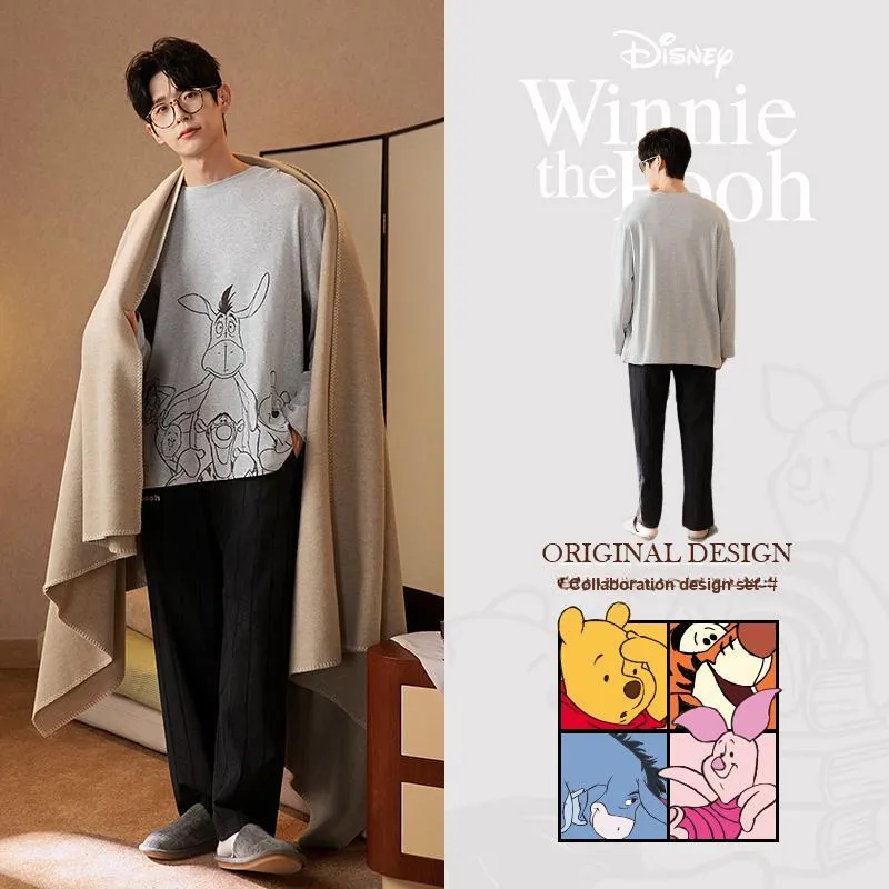 Gongdie x Disney Pajama Set Men's Gift Box Set-1