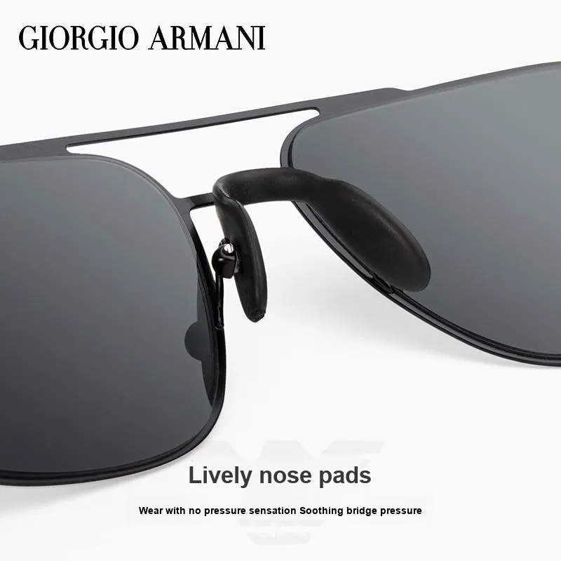 EMPORIO ARMANI Metal Aviator Sunglasses Unisex-7