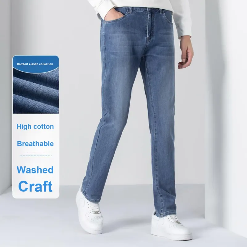 Red bean Jeans Men-11