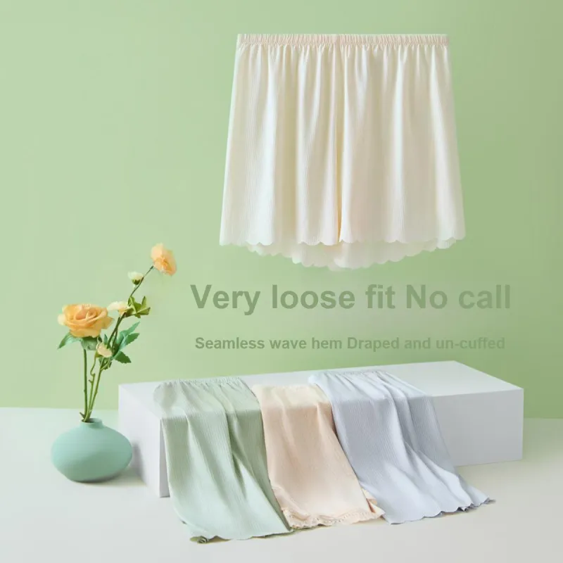 Red Bean Anti Exposure Shorts Women's Shopping Bag 2 Pack-4