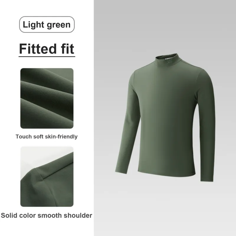 HLA Long Sleeved T Shirts Men's-10