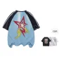 Sky Blue (Comes with Random Print Short-Sleeved)