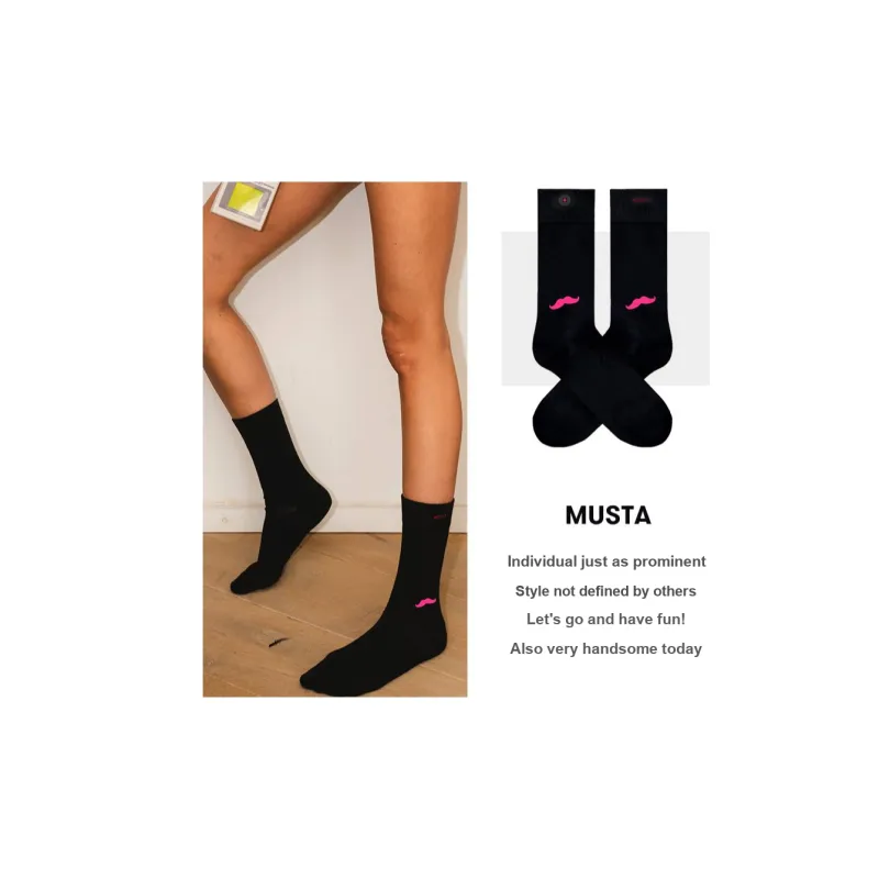 A-damunderwear Unisex Mid-Calf Socks-8