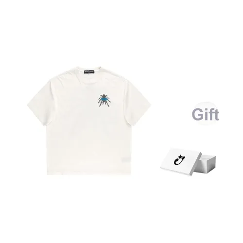 CEEC LA 24FW T-Shirt Унисекс Серый Белый