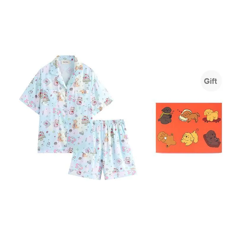 Wabi Town Pajama Gift Box Women's-0