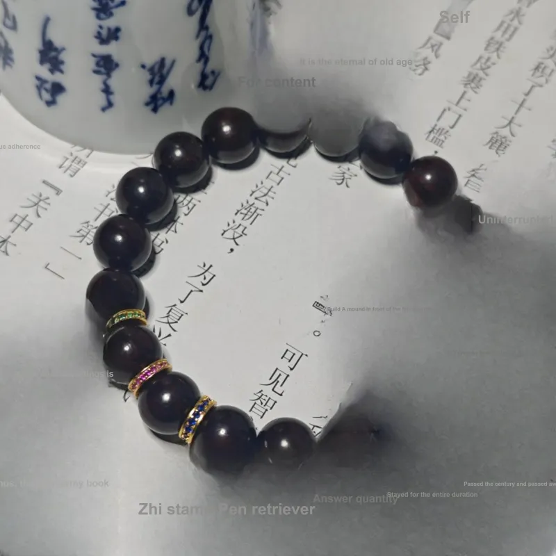 Xian Mu Fang Rosewood Bracelets Unisex-5
