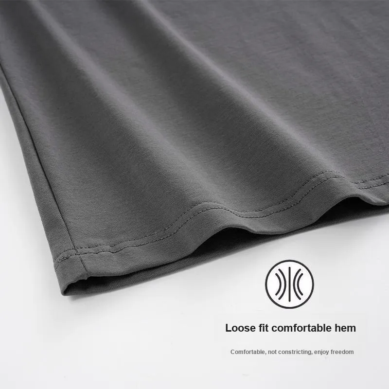 GOSO Pajama Tops Men's Cool Smoke Gray-4