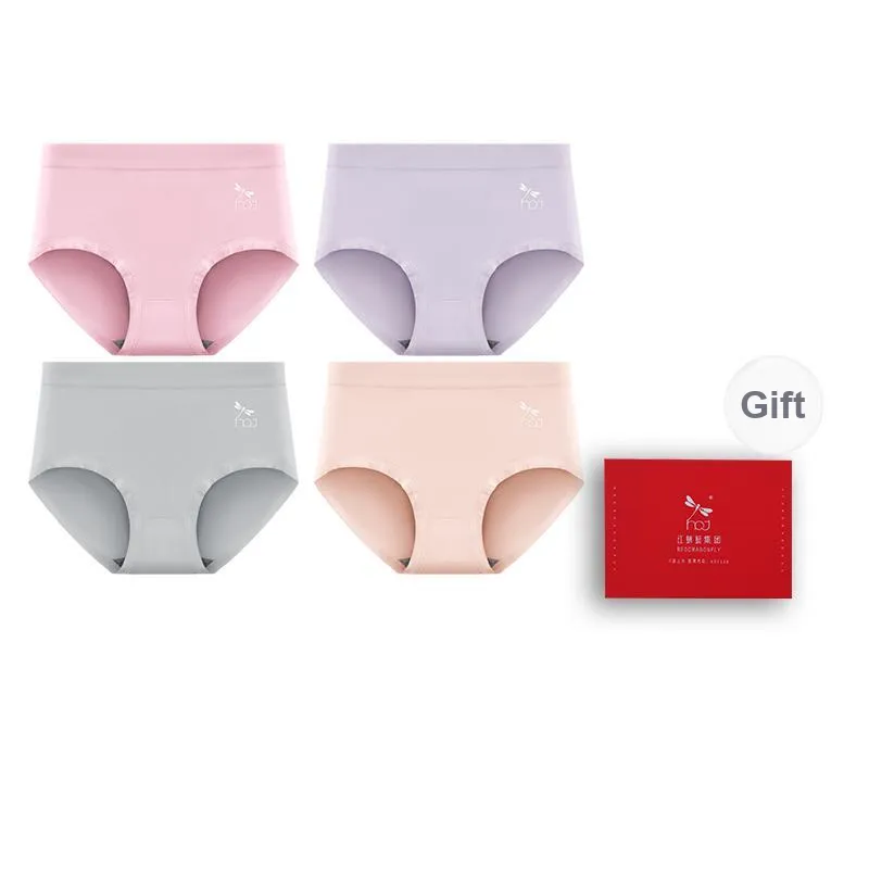 RED DRAGONFLY Underpants Women's Box 4 Pack-8