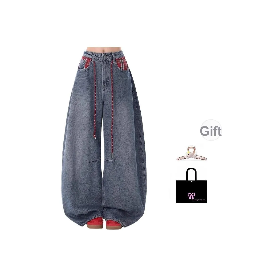 Aimilian Blue Women's Jeans Aimilian Синий Женские Джинсы