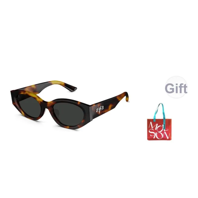 MOLSION Plate Frame Cat Eye Sunglasses Unisex-5