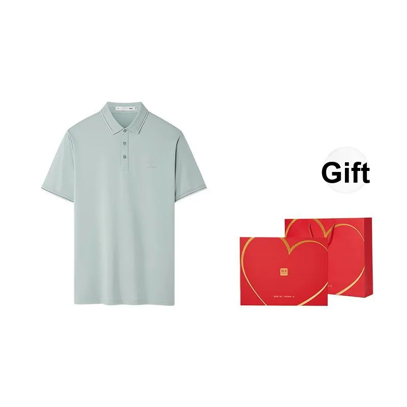HLA Short Sleeved Polo Shirt Men's-19