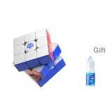GAN 12 M Maglev UV 다이아몬드 패턴 표면 + GAN 전용 Care 오일 10ML