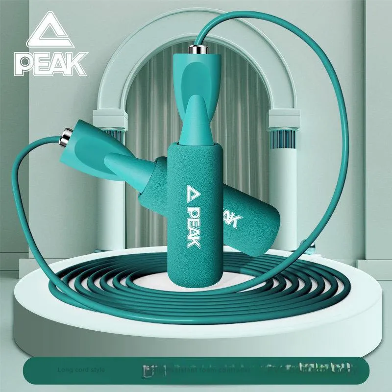 PEAK Aerobic Fat Reduction Non Countable Jump Ropes Fitness Crowd Handle Material Foam, Silicone 3m-15