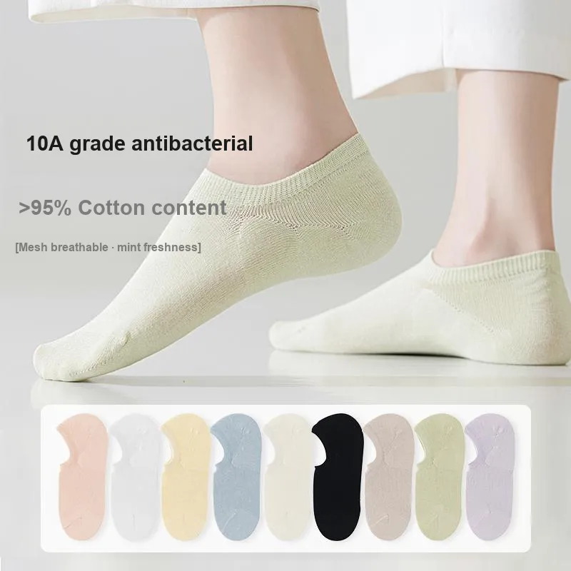 H YXIANG No Show Socks Women's 5 Pack-3