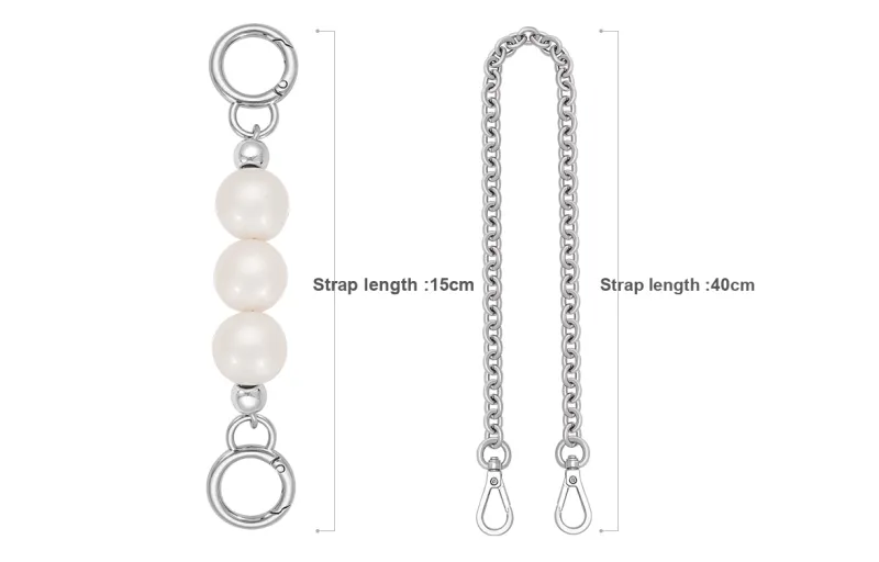 Lan Bao Fan Metal Alloy Bag Strap Women's Multicolor-41