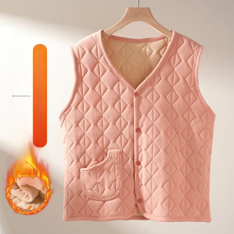 JUNEROSE Thermal Tops Women's Pink-6