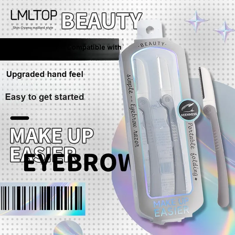LMLTOP Safety Type Scratch Resistant Eyebrow Razor-1