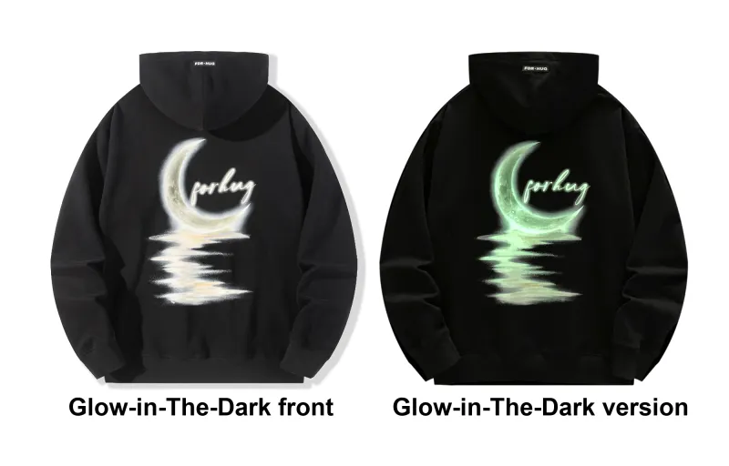 FORHUG Sweatshirts Unisex Black-5