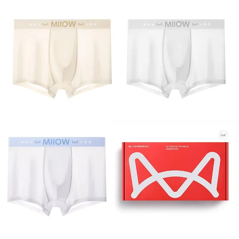 MIIOW Underpants Men's Box 3 Pack-12
