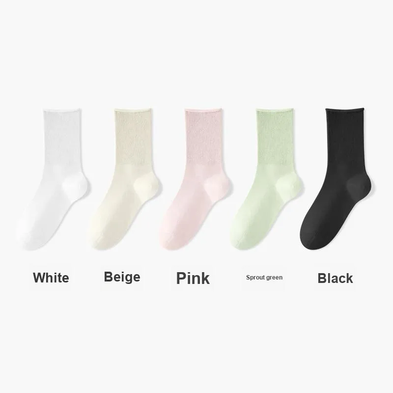 B&C.Room Mid Calf Socks Women's 5 Pack-15