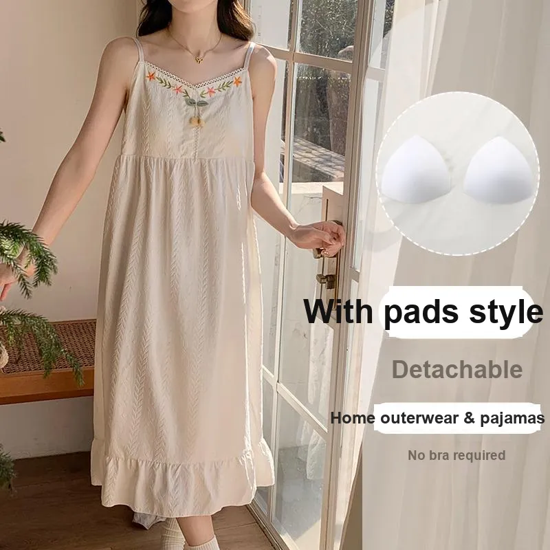 OUSHIBO Nightgown Women's Image Color-3