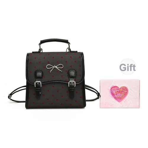 NATTY ПУ (полиуретан) Серый Черный Маленький Женский