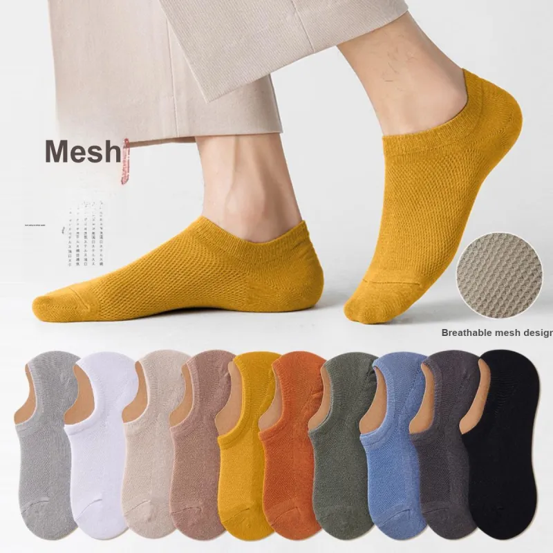 MIIOW No Show Socks Men's 10 Pack-1