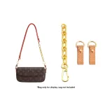 Gold Extender Chain 14.5cm*1+Abrasion-Resistant Buckle 1 Pair