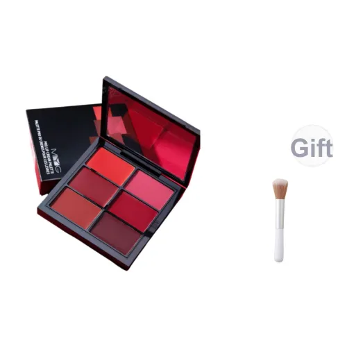 MYG Cherished Любовь Six Цвет Палитра Помад Матовый Увлажняющий Легко Смесь