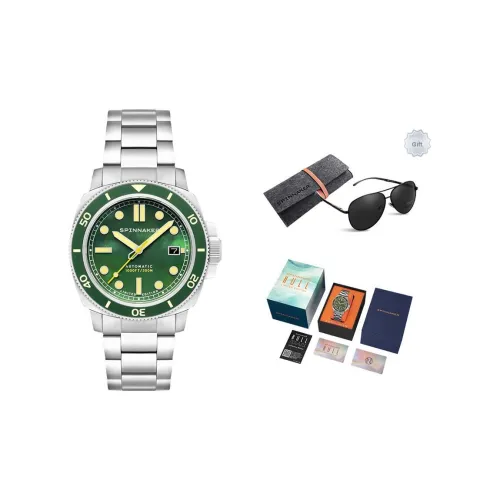 SPINNAKER Автоматический механический механизм Мужские часы 42mm*42mm*14mm Зеленый
