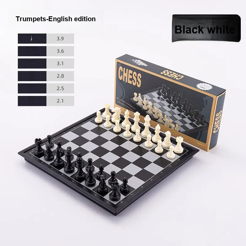 Gollum Magnetic Chess, Foldable Convenient Storage Magnetic Entertainment Board Games-1