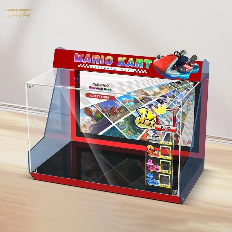 LIGHT YOUR BRICKS Compatibility Building Block 72037 Mario Go Kart Display Case Model Accessories-5