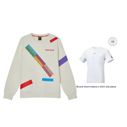 TEAM CHINA Sweatshirts Unisex Off White