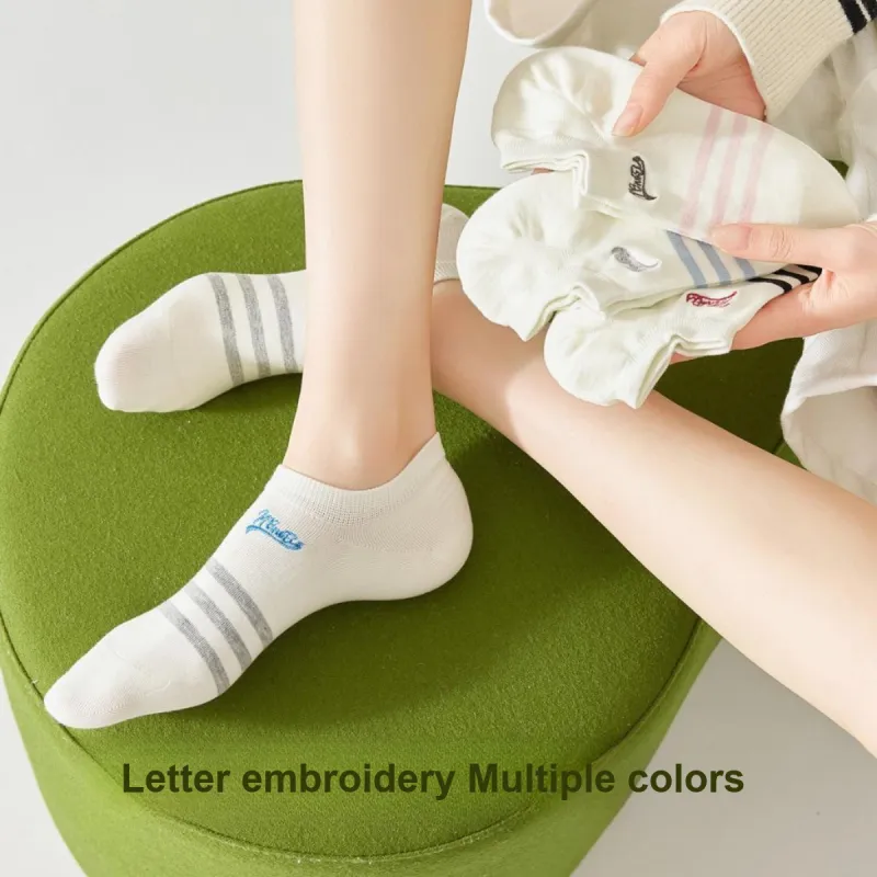 Temooues No Show Socks Unisex Combo Set-3