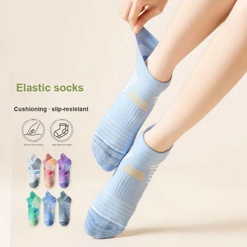 XIA.WA.ZHI.XIU Ankle Socks Women's Shopping Bag 4 Pack-21