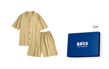 Peninsula City Pajama Set Men's Dull Mandarin Gift Box Set